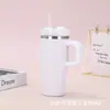 Amazon 304 novo aço inoxidável mini caneca com alça para carro copo de gelo com copo de palha atacado