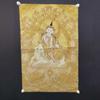 Lienzo Thangka Antiguo de Xizang Lienzo Thangka del Sutra del Corazón Paramita Venta al por Mayor Se Puede Establecer Figura Núcleo del Mantra Leng Yan Tangga