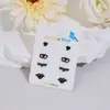 Nuevos Pendientes de Acero Inoxidable, Corazón Geométrico Simple, Regalo de San Valentín, Pendientes de Entrega en una Semana, Venta al por Mayor de Fábrica en Stock