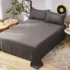 Sábana una pieza amigable con la piel cepillada doble individual para cuatro estaciones universal dormitorio estudiantil funda de almohada fábrica venta al por mayor