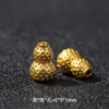 Tradicional Dorado Microincrustado Zirconio Calabaza de la Fortuna Espaciador Perla Colgante Accesorios Pulsera Hecha a Mano Cuentas Materiales para Accesorios