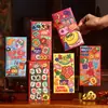 Sobres Rojos de Año Nuevo Pequeños de Buena Fortuna, Creativos Personalizados 2027 Año del Cordero Nuevos Sobres Rojos de Dibujos Animados al por Mayor