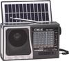 Radio semiconductora con tarjeta CMIK, radio portátil de banda completa, radio de emergencia con carga solar.