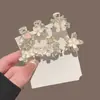 Pinza Pequeña para el Cabello con Piedra Ojo de Gato para Mujer, Hermoso y Exquisito Pasador Lateral, Pinza de Pelo de Gama Alta para Peinado Semirecogido, Elegante Pinza de Tiburón