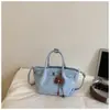 Bolsa Nova da Moda 2026, Bolsa Tote Pequena Estilosa e Única, Bolsa de Palha, Bolsa Transversal Fashion para o Dia a Dia