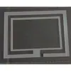 Placa acrílica de mahjong de arena movediza, placa acrílica de pie, material de decoración, hecho en casa, hecho a mano, bricolaje, hoja transparente en blanco, 4 hojas