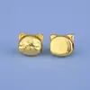 Prata Pura 999Kt Ponto de Gato Abelha Ponto Cruz DIY Contas Cordão Artesanal Gato Contas Soltas Acessórios de Prata Pura