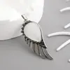 Pendente Cristal Pedra Natural Transfronteiriço Asas de Anjo Ametista Pedra Natural Asa Pingente Fabricante de Pingentes Atacado
