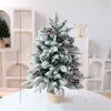 Árbol de Navidad Mini para Comercio Exterior, Decoraciones Navideñas para Ventana y Mesa, Adornos para Árbol de Navidad Desnudo, Al por Mayor en Stock