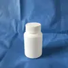 Botellas de plástico sólido de 100g, botellas pequeñas vacías, botellas blancas, botellas para polvo, botellas de 100ml