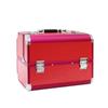 Estuche portátil de aleación de aluminio de gran capacidad para cosméticos, tatuajes, belleza, uñas, arte, pestañas, caja de herramientas, maquillaje, caja de almacenamiento para el hogar.