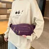 Riñonera Bordada Transfronteriza para Mujer Bolso de Pecho Sencillo Versátil Bolso Cruzado Casual para Salir Gran Capacidad Resistente al Desgaste Bolso para Teléfono Móvil