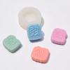 Molde de Silicona de Yeso para Velas Perfumadas con Temática de Fuentes para Manualidades DIY Alivio del Estrés y Molde para Fondant