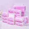 Lenço de Papel Hidratante, 10 Pacotes, Espessado, Resistente à Água, Adequado para Restaurantes, Uso Comercial, Doméstico e Higiene de Estudantes