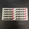 Pegatina de Goma Suave Modificada para Motocicleta 150I Pegatina Decorativa 3D Impermeable Protector Solar Logo del Cuerpo