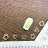 Estilo Mixto Corazón Transparente Helado Flor Decoraciones para Uñas Resina Calabaza Oso Pequeño Brillante Uñas Portables Pendientes Accesorios de Resina