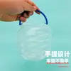 Cubo de Plástico Transparente Plegable para Limpiar Pinceles de Acuarela Artística, Cubo de Pintura Portátil, Cubo Extensible para Pinceles de Acuarela, Cubo de Agua para Pintura Tradicional China