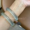 Pulsera de Cuarzo Hielo Jade Azul Agua Azur Congelada Pulsera Curry Azul Pulsera Jade Plana para Agua Pulsera Moyu