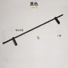 Tubo Cuadrado Redondo de Aleación de Aluminio de 8 mm Barandilla de Columna Cuadrada Gabinete de Madera Soporte Metálico Barandilla de Seguridad Valla Barra Decorativa Tira de Barrera