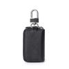 Funda de Cuero Genuino Saffiano Explosiva Transfronteriza Personalizada con Cremallera Doble Capa para Llaves de Coche, Funda de Cuero para Protección de Llaves de Coche de Piel de Vaca