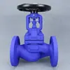 Válvula de Cierre de Manguera Corrugada con Brida de Acero al Carbono Wj41H-16C Caldera Vapor de Alta Temperatura Aceite Térmico Válvula de Cierre Norma Alemana