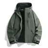 Chaqueta funcional 3 en 1 para mujer para exteriores, chaqueta a prueba de viento e impermeable estilo montaña para hombre para senderismo y actividades al aire libre