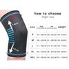 Atacado Joelheira Esportiva Quatro Elásticos Antiderrapante Quente Protetor Tricotado de Nylon Ciclismo ao Ar Livre Montanhismo Joelheira