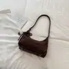 Bolso Cruzado de Hombro Único Casual Retro de Color Sólido Nuevo Estilo Otoño 2026 Ambiente Relajado Perezoso Alto Valor Personalidad Portátil