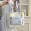 Bolso Casual Nuevo de Nylon, Bolso de Hombro para Estudiante, Bolso Cruzado con Estampado de Dibujos Animados, Bolso Escolar para Estudiantes Mujeres al por Mayor