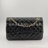 Bolso Cruzado Pequeño de Piel de Vaca con Caviar Xiangfeng de Guangzhou para Mujer CF25.5 Bolso de Cadena Lingge para Mamá Caliente de Hombro/Axila