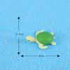 Musgo Micro-Paisaje Creativo DIY Materiales de Paisajismo Decoraciones de Botella Ecológica Adornos Decorativos de Tortuga de Cuatro Colores Vista al Mar
