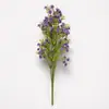 Flores de gipsofila artificiais de 5 pontas, arranjo de flores falsas para decoração de casa, adereço de planta e ornamento