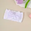Accesorios para el cabello transfronterizos europeos y americanos para niños, diadema ancha de lazo suave y no restrictiva, diadema de protección de fontanela para bebés, tocado