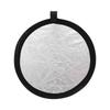 Mini reflector pequeño de 30 cm, dorado y plateado, 2 en 1, blanco plateado, 5 en 1, plegable, portátil, de 30 cm, para fotografía, tablero de conexión de luz suave