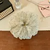 Goma para el pelo floral estilo coreano con tejido de alta elasticidad, accesorio para el pelo floral de plantas fresco y dulce