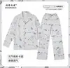 Novos pijamas 100% algodão 2026, conjunto de pijama para casa para primavera e outono, conjunto de pijama de duas peças com personagem de desenho animado Homem-Aranha