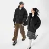 Jaqueta Masculina de Algodão 2026 Inverno Exclusiva Transfronteiriça Tendência Estilo Hong Kong Jaqueta Acolchoada Jaqueta Puffer Roupas de Algodão Roupa Externa Engrossada Jaqueta de Casal