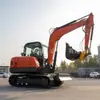 Excavadora de Orugas Australiana Tipo 60 Máquina para Desecación y Excavación de Zanjas Excavadora de Construcción para Espacios Verdes