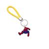 Amazon Serie Spiderman Llavero Creativo de Cuerda Trenzada temu Llavero de Cuerda de Cuero de Dibujos Animados Llaves de Coche de Moda