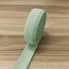 Colorido Em Estoque 2cm Elástico de Cintura Descartável para Roupa Íntima Faixa Elástica Diária Elástico Canelado Descartável para Bainha de Calças