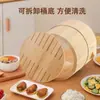 Cubo de Arroz al Vapor de Madera Toon Cubo de Arroz de Madera Vaporera de Madera Cubo de Arroz al Vapor Zhengzi Casero Arroz Glutinoso al Vapor Arroz al Vapor Al Vapor Pan al Vapor