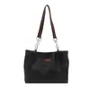 Bolsa grande feminina para outono e inverno de 2025, nova moda tendência, alta qualidade, bolsa tote de grande capacidade, bolsa de ombro para o dia a dia