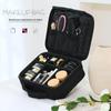 Maleta de Maquiagem Multifuncional Portátil Transfronteiriça, Ferramenta Essencial para Maquiadores, Bolsa de Armazenamento com Divisórias, Bolsa de Armazenamento para Cosméticos