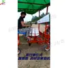 Máquina transplantadora de plántulas de frutas y verduras planta plántulas de verduras melón y máquina de plantación de frutas trasplante trasplante máquina de cubierta de película de riego por goteo