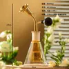 Frasco de perfume difusor de aroma de café display para degustação de baijiu recipiente de cobre para cheirar aromas garrafa de vidro para aroma de chá