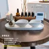 Tigela de Cerâmica para Óleo Essencial Recipiente para Mistura e Dosagem Tigela Prato Spa Hotel Massagem nos Pés Limpeza de Ouvido Frasco de Aroma Spa Tailandês