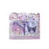 Lindo Mini Cuaderno de Colorear con Arena Líquida, Planificador de Bolsillo, Pequeño Cuaderno Portátil Sanrio