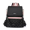 Mochila 2025 nova versão coreana de grande capacidade anti-respingos anti-furto mochila portátil simples mochila atacado comércio exterior