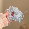 Goma para el pelo azul para mujer, tamaño grande, alta elasticidad, nuevo y elegante accesorio para el pelo de alta gama 2025