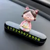 Placa de Matrícula Temporal para Teléfono de Estacionamiento de Emergencia del Banquete del Palacio Tang Adornos Creativos para Coche Placa de Matrícula Práctica y Buena para Mover el Coche